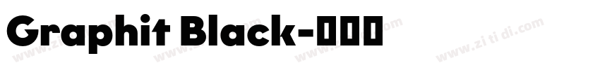 Graphit Black字体转换 Graphit Black字体转换